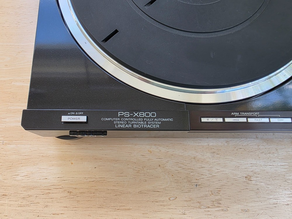 Sony PS-X800 Linear Biotracer Turntable - Beautiful!