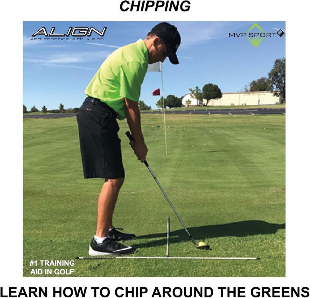UV-Coated Fiberglass Golf Alignment Rods - Ideal Training Tools for Instructors