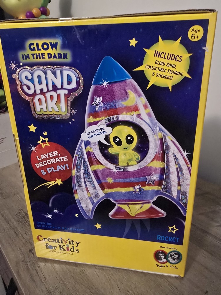 Creativity for Kids Sand Art Kit: Rocket Ship