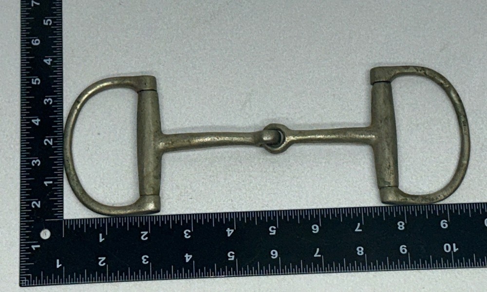 Vintage D-Ring Snaffle Bit Made In Japan