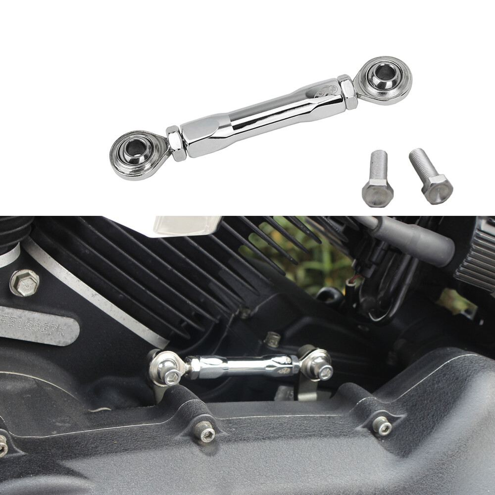 Chrome Shift Linkage Link for Harley Mid Control 17-before Dyna FXD/I FXDF FXDC