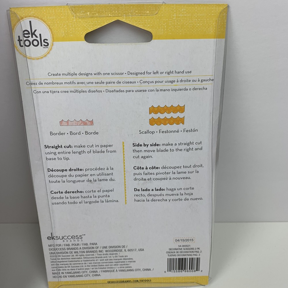 Ek Tools Ornament Maker And Decorative Scissors