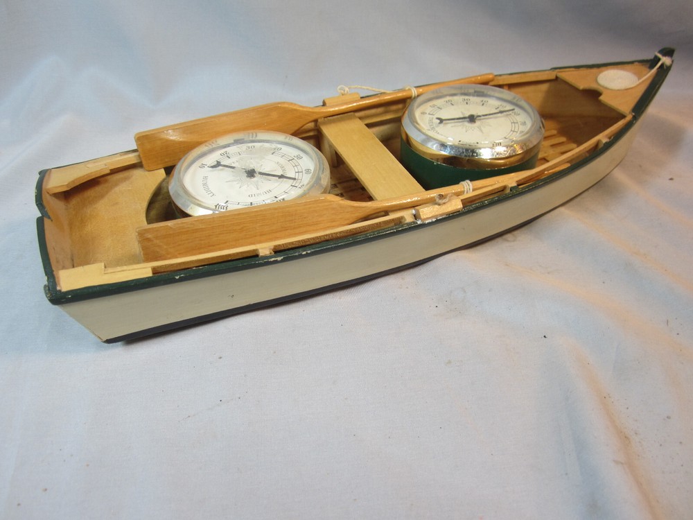 Rowboat Weather Station Wall Hanging