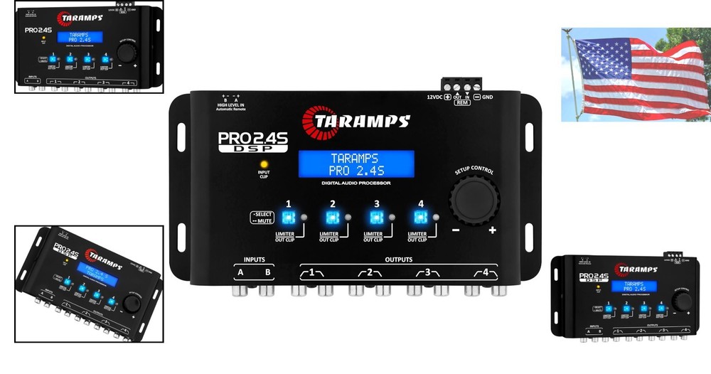 Compact Pro 2.4S Full Digital Signal Processor & Crossover - Elevate Your Sound