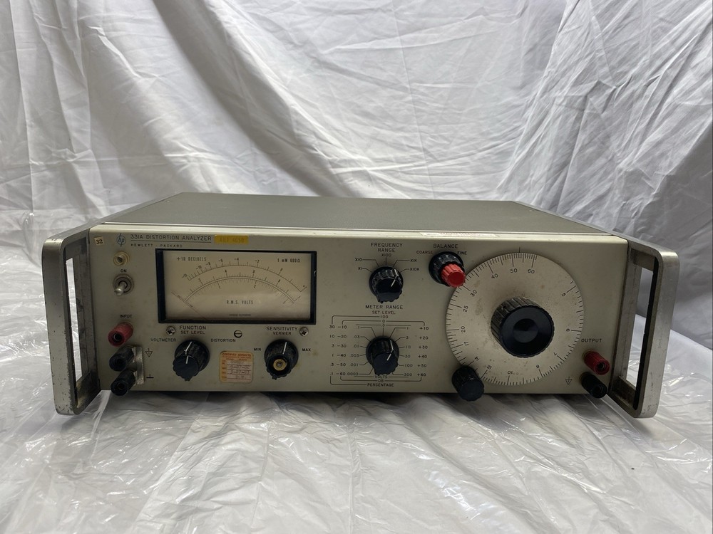 Vintage Hewlett Packard HP 331A  Distortion Analyzer WORKS  S1