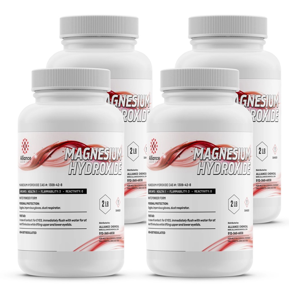 Magnesium Hydroxide Technical - 4 Pack (8 lbs.)
