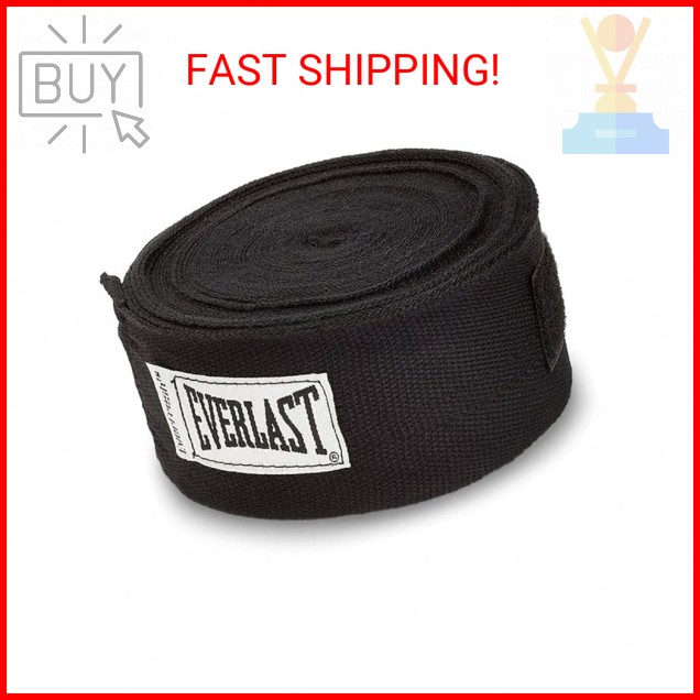 Everlast 4455-3 3-Pk. Hand Wraps,Red