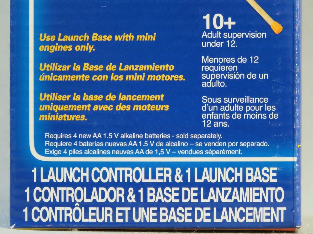 ESTES MINI LAUNCH PAD & CONTROLLER ignition powered rockets space nasa EST2464