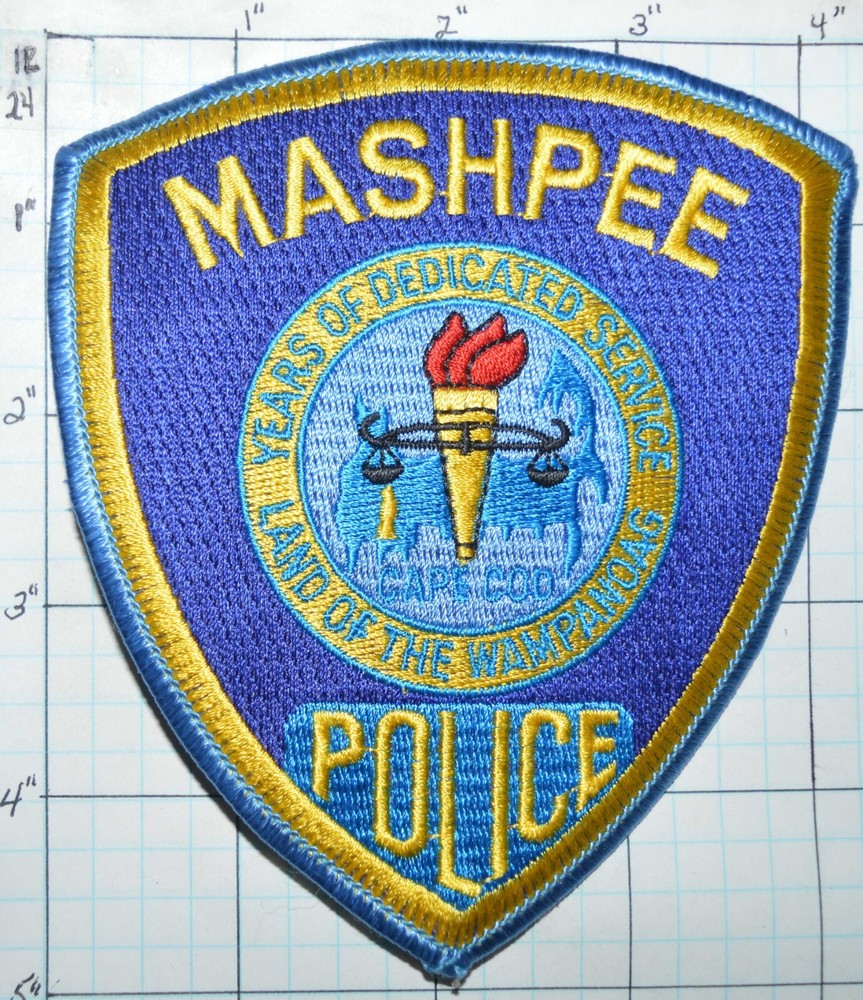 MASSACHUSETTS, MASHPEE POLICE DEPT PATCH