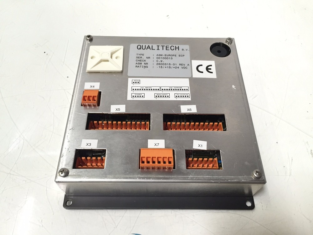 ASM Qualitech ASM-Europe ECP Element Control Panel