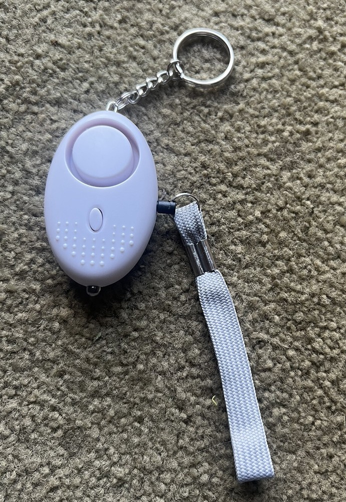 Personal Alarm with LED Light Key Chain
