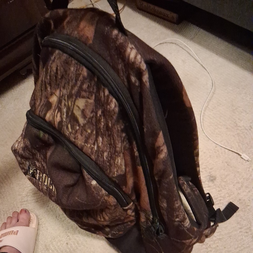 ROCKY Mossy Oak Camo Camping Backpack