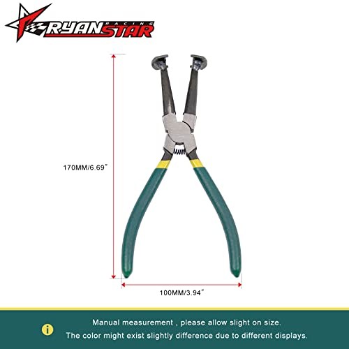 Auto Engine Piston Ring Compressor Tool Set with 2Pcs Pliers and 14 Bands (62