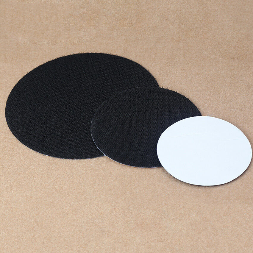 1/2PC 5'' 6" 7'' Self Adhesive Backed Disc Pad For Hook&Loop Sanding Discs Black