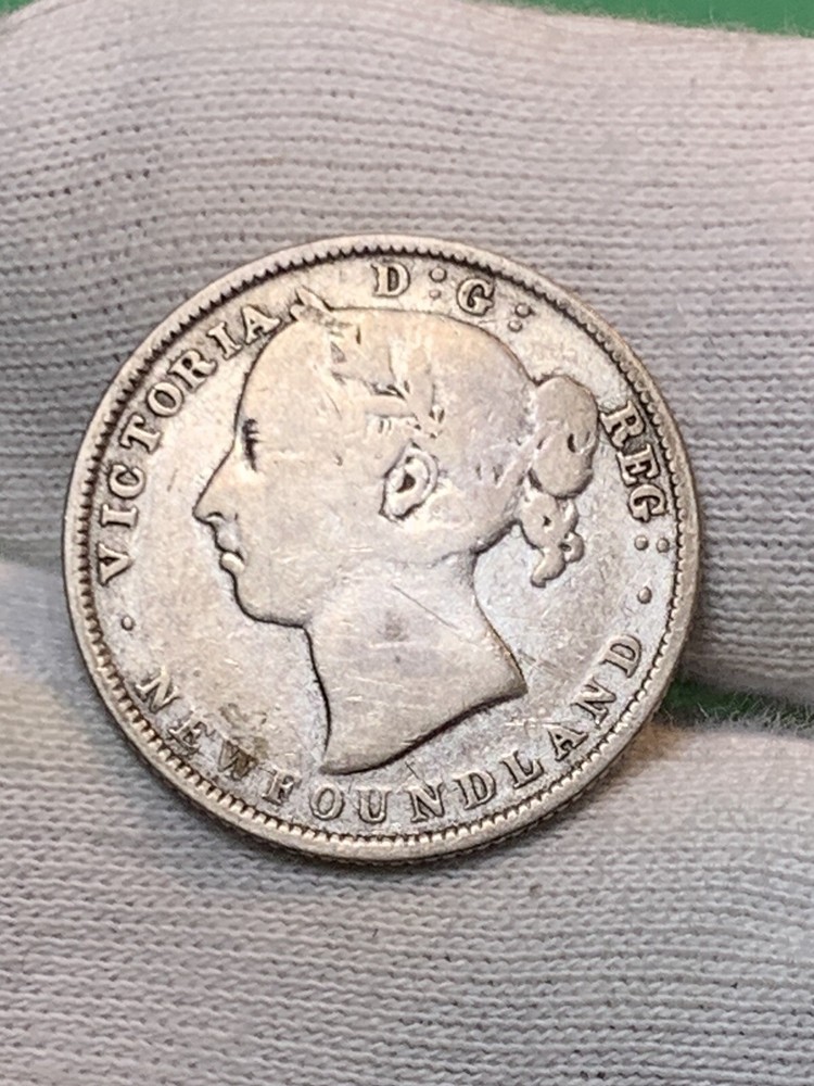 1888 Newfoundland Silver 20 Cents (A1411)