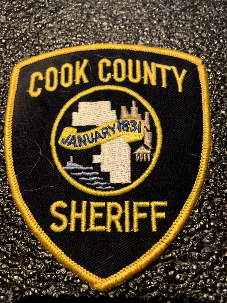 COOK COUNTY SHERIFF PATCH - vintage