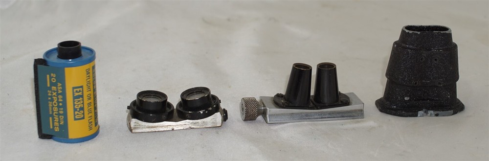 Vintage Stereo Microscope Objective Pieces