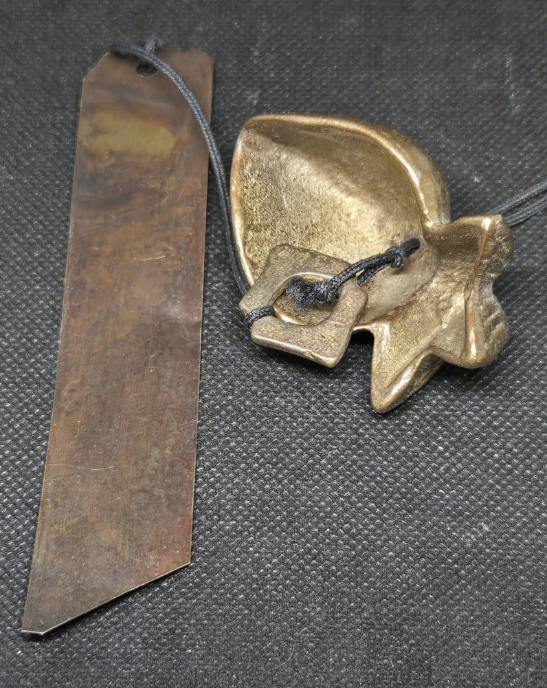 Vintage Brass Fish Wind Chime