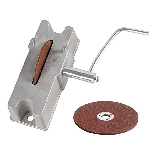 Manual Engine Piston Ring Filer Tool Grinder with 120 Grit Kit Grinding Wheel