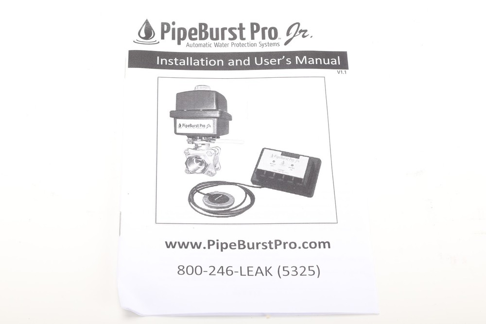 PipeBurst Pro TV3 Automatic Water Protection System With Wiring Harness
