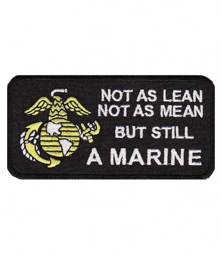 Not As Lean But Still A Marine Patch, Marines Patches