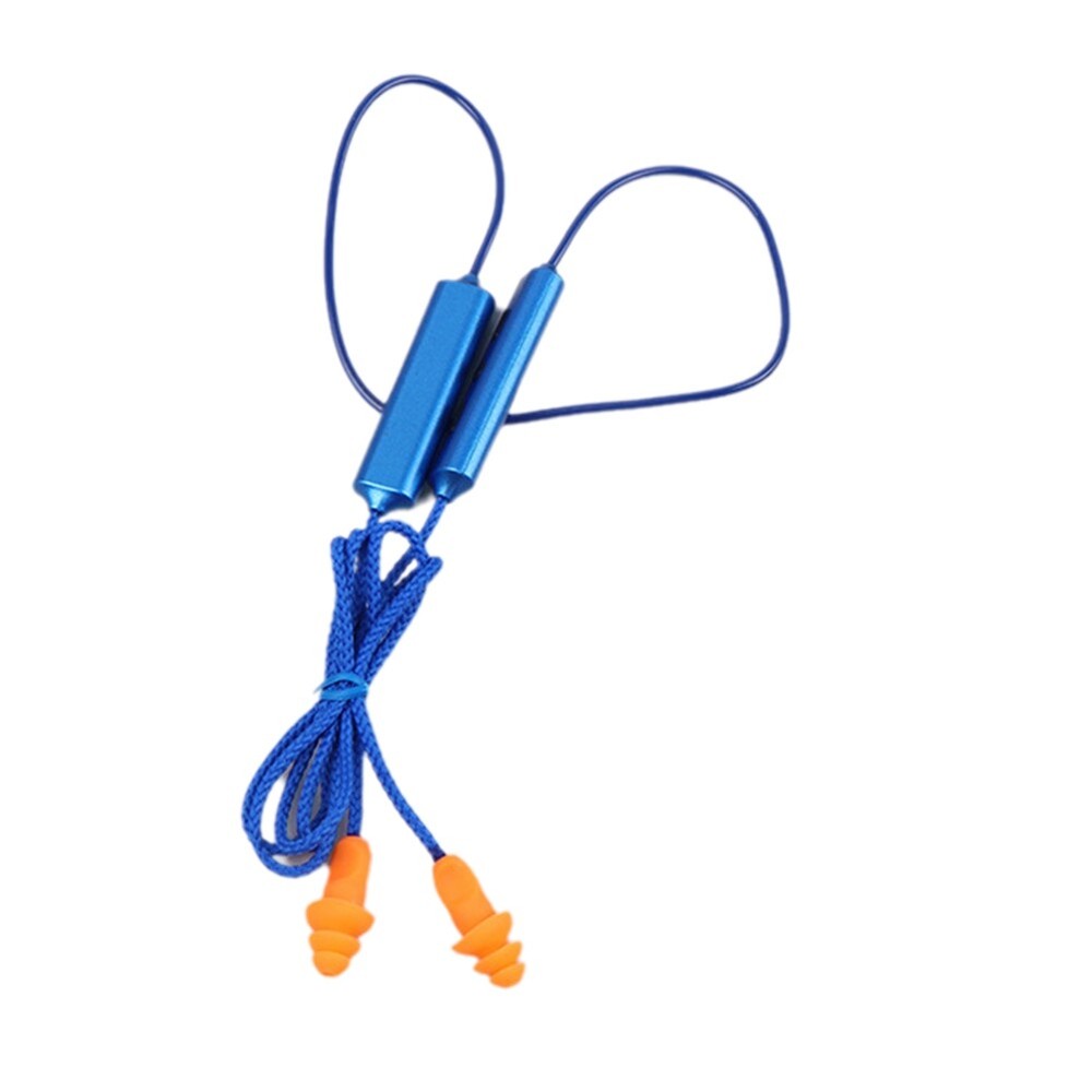 4 Set Blue Ear Plugs Bluetooth Earphone For Work, Noise Suppression, Hearing US