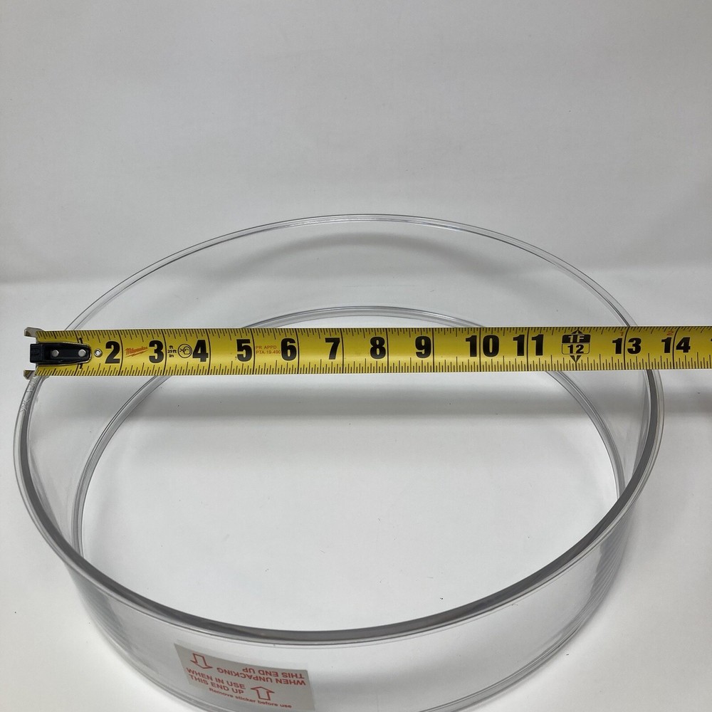 NuWave Pro Infrared Oven # 20326 Clear Extension Ring Collar Replacement Part
