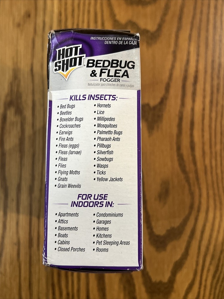 Hot Shot Bed Bug And Flea Fogger (3-Pack)