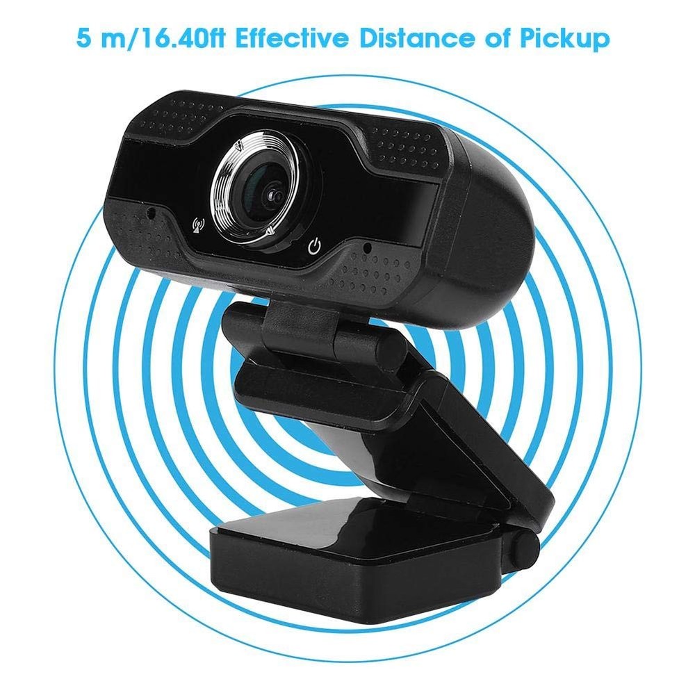 Full 1080p USB Webcam Computer Camera With Microphone Plug And Play Desktop