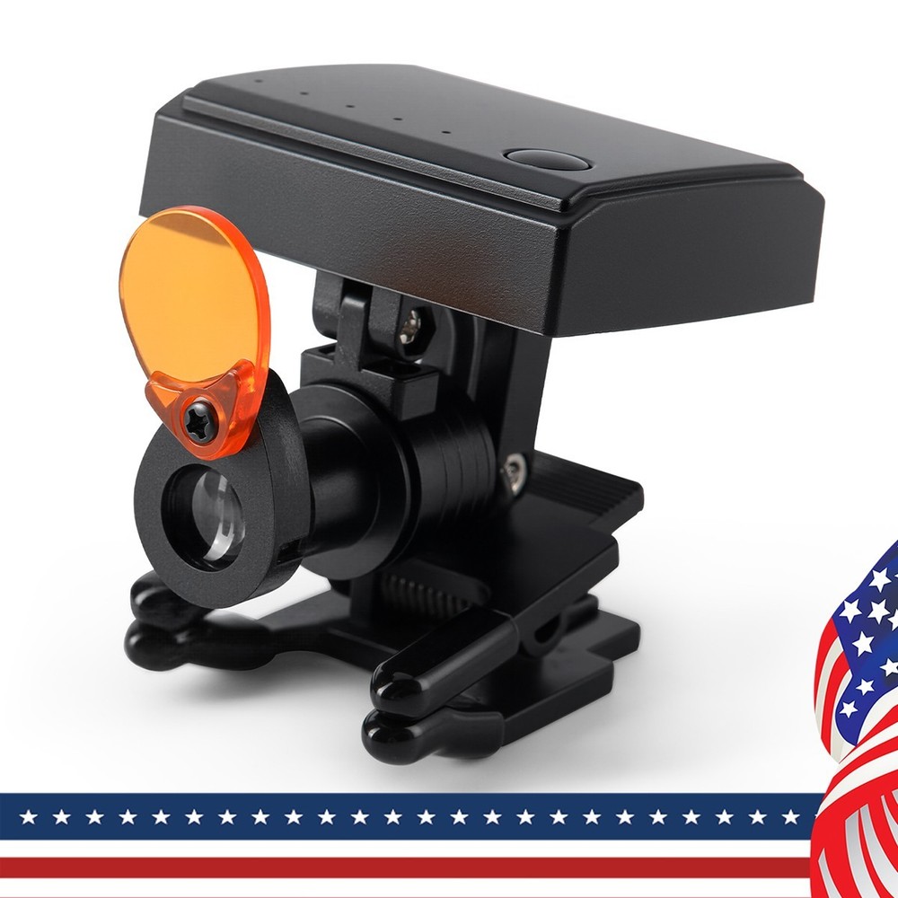 5W LED Dental Wireless Headlight Lamp Clip Optical Filter