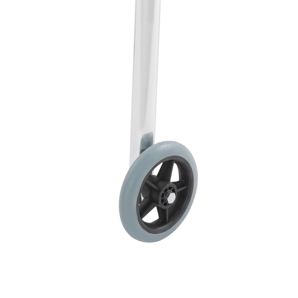 Adjustable Foldable Walker for Seniors with Wheels and Comfortable Seat
