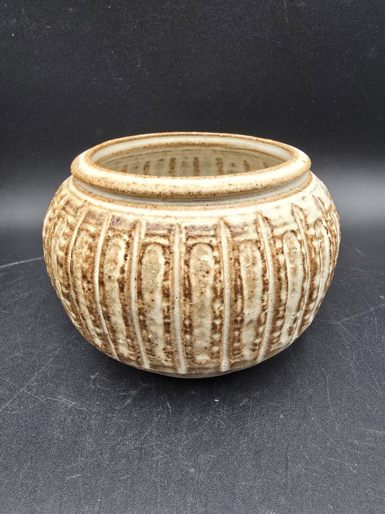 Linda Sheard Signed Handmade Pot Planter