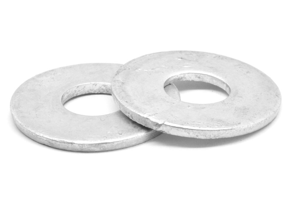 #10 Flat Washer SAE Pattern Low Carbon Steel Hot Dip Galvanized