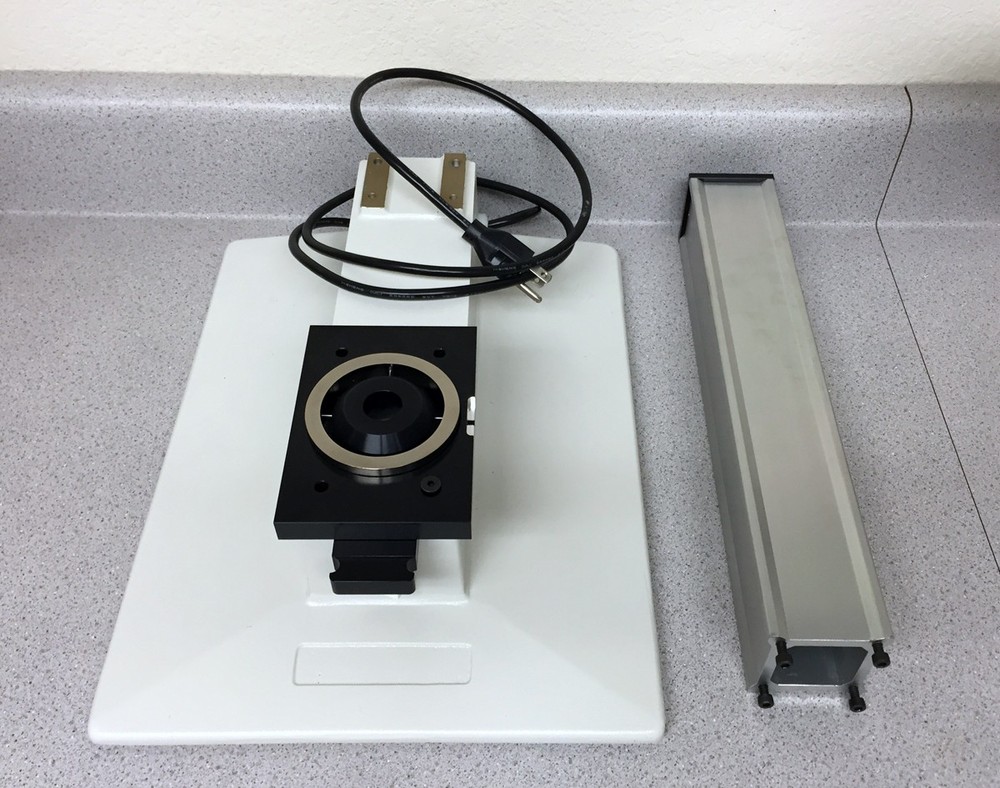 SEMPREX D-102 Transmitted Light Microscope STAND w/ Dovetail POST ~ MINT Conditn