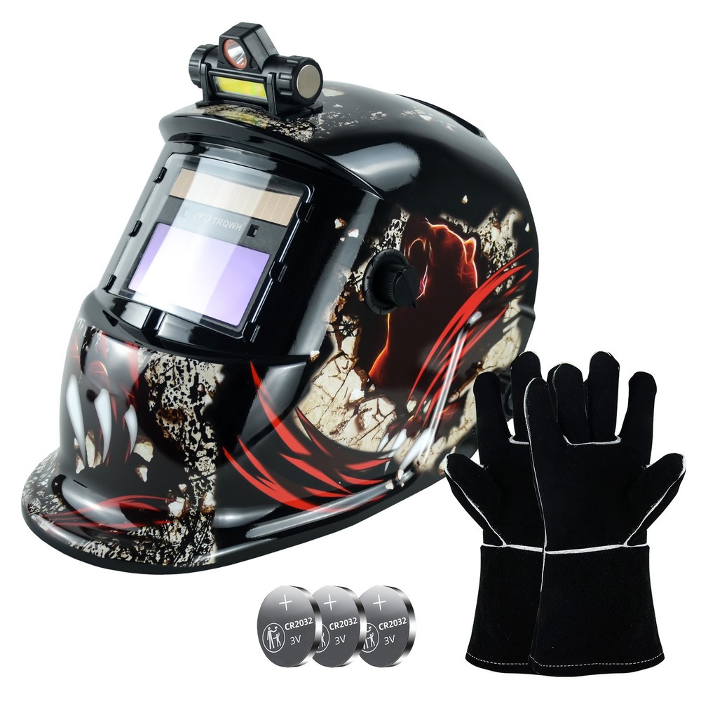 True Color Auto Darkening Welding Helmet