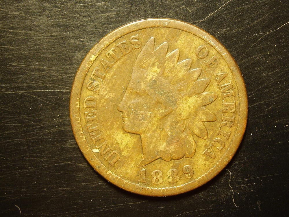 1889  INDIAN  HEAD  CENT #7