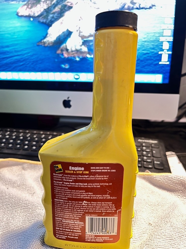 Fix A Leak Engine Sealer & Stop Leak, New