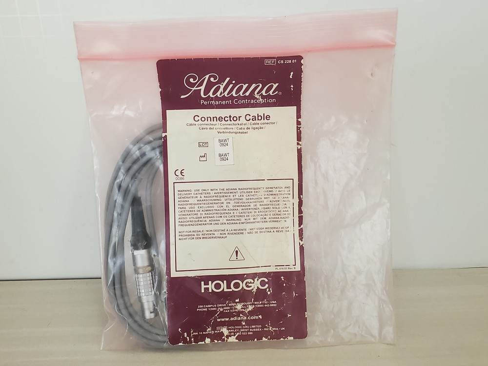 Hologic CS 228 01 Adiana Probe Cable Connector Cable
