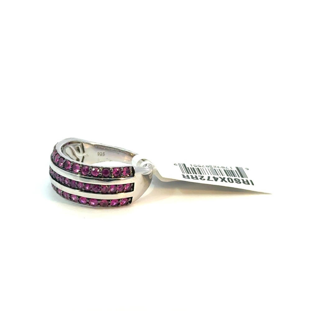 NIB EFFY sterling and ruby ring size 10 $1540