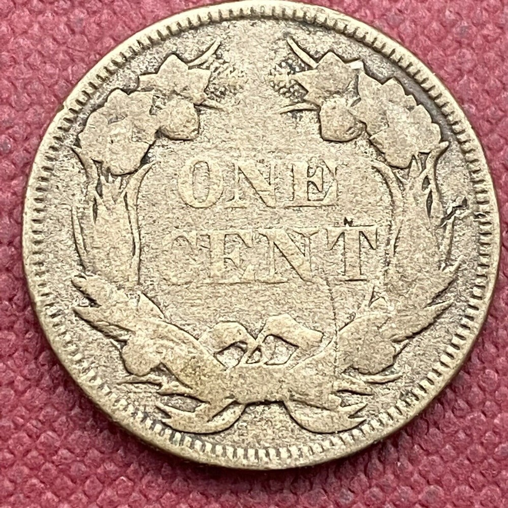 1857 Flying Eagle Cent 1c Better Grade #54443