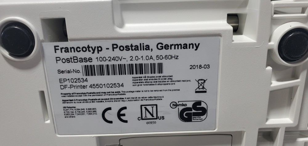 Francotyp Postalia PostBase EP102534 DF-Printer 4550102534