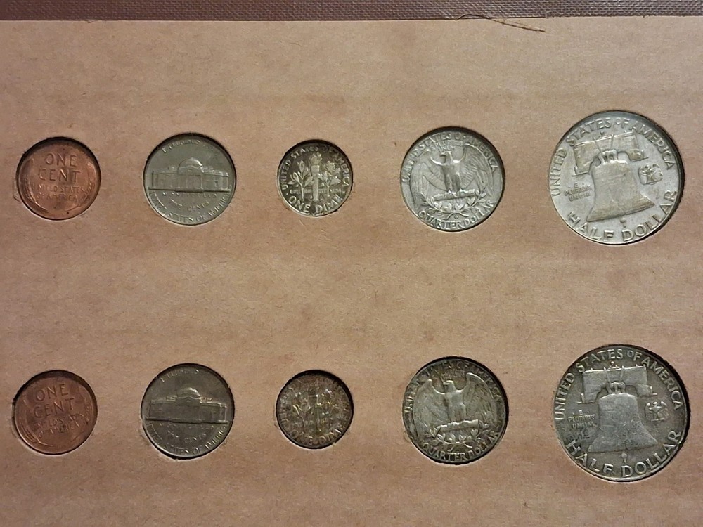 1957 mint set p And d