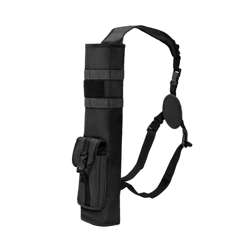 Archery Lightweight Back Quiver, Adjustable With Molle System Shoulder Holder...