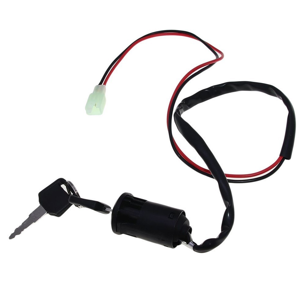 Power Lock Ignition Switch Scooter Accessories Replacement Parts Black