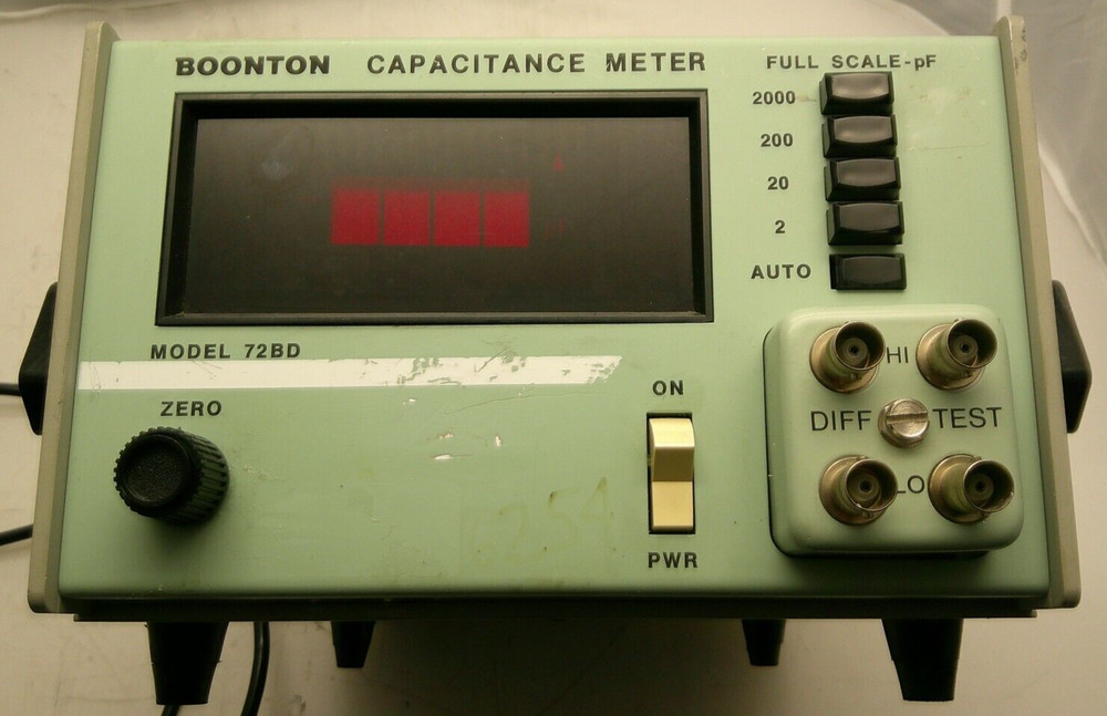 Boonton Electronics Capacitance Meter Model 72BD **Power On/UNTESTED**