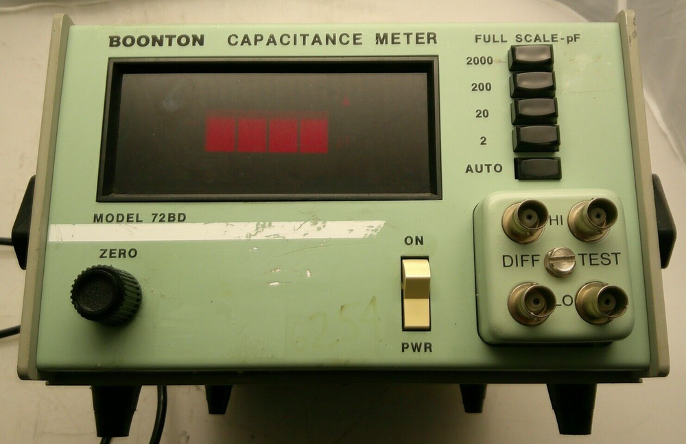 Boonton Electronics Capacitance Meter Model 72BD **Power On/UNTESTED**