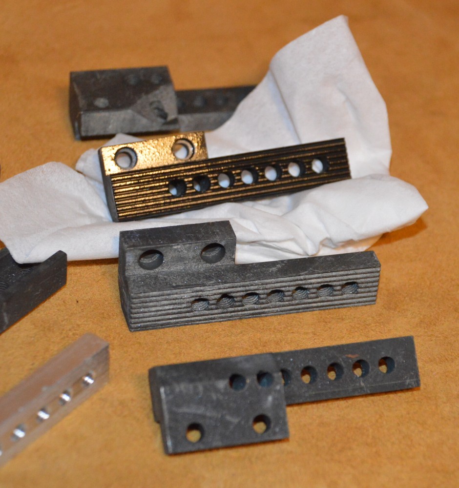 Central Target Sight Bases for Flat-sid Receiver Rifles, Steel, Parkerized, NEW.