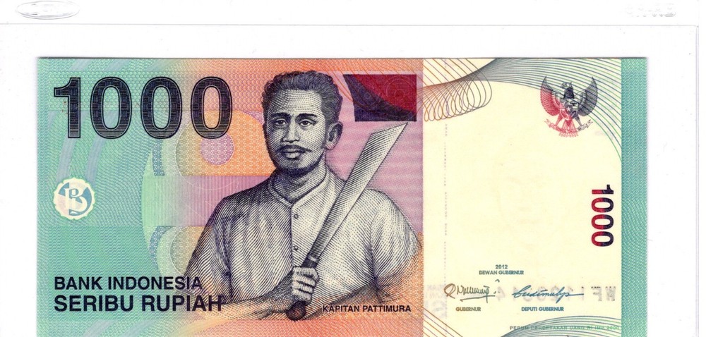 Indonesia 1,000 Rupiah 2012 UNC WFI123814
