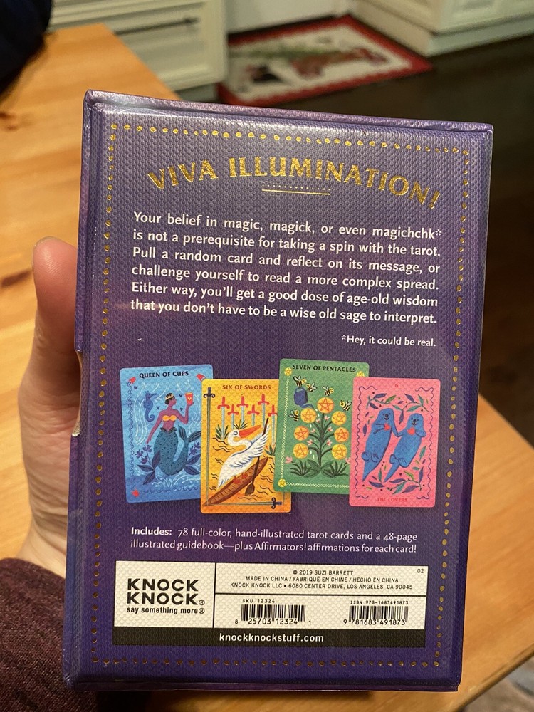 Affirmators! Tarot Deck & Guidebook (Sealed, New) Suzi Barrett