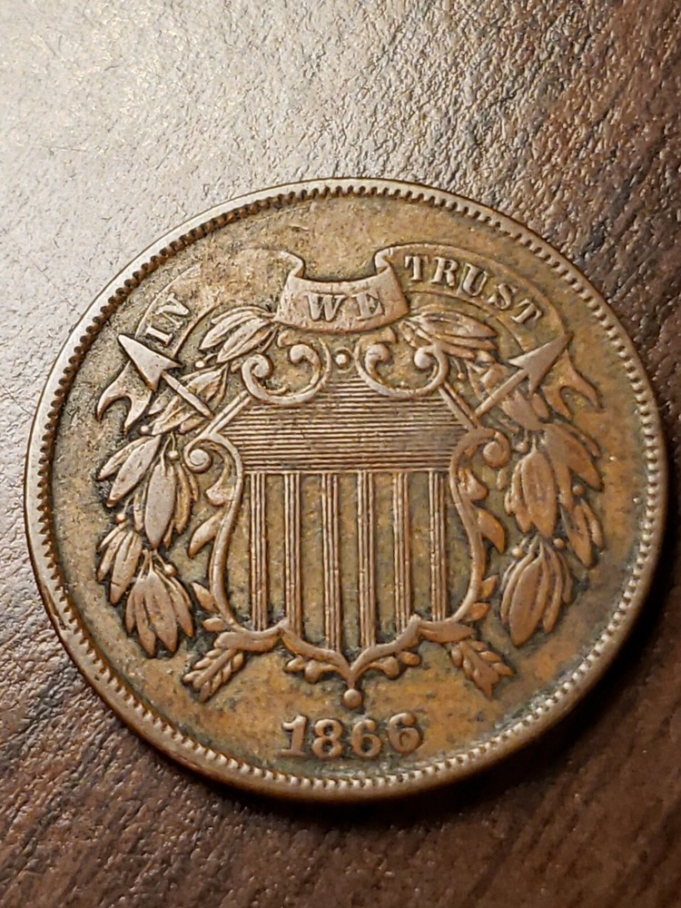1866 2 Cent Piece